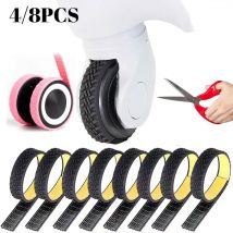 4/8PCS Luggage Wheels Protector Silicone Suitcase Parts Axles Wheels Protector Reduce Noise  Damping Trolley Box Casters Cover