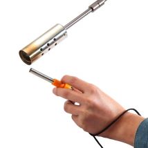 Tragbarer Blitzzünder für den Außenbereich, flammenloser Brenner, elektronischer Zünder, piezoelektrischer Zünder