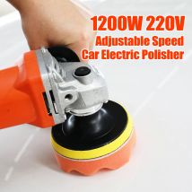 Strumento per lucidare mobili per automobili con lucidatrice elettrica per auto a velocità regolabile da 1200 W 220 Volt