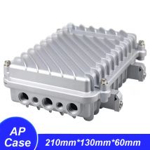Outdoor-Langstrecken-WLAN-AP-Bridge-Verstärker, IP66 wasserdichtes Gehäuse aus Aluminiumguss für Kommunikations-Basisstationen
