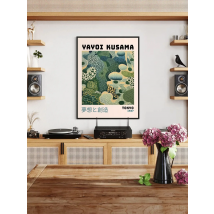 Yayoi Kusama Inspired Digital Download,Abstract Art,Yayoi Kusama Poster,Japanese Wall Art,Yayoi Kusama Japanese Gallery Wall Art