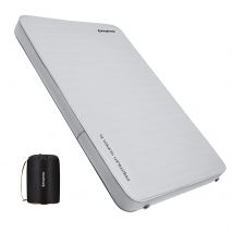 Tappetino da campeggio autogonfiabile KingCamp, materasso da campeggio doppio in memory foam ultra spesso da 6 pollici/15 cm, per dormire autogonfiabile durevole