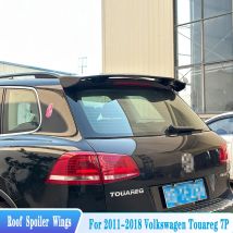 Für 2011--2018 Volkswagen Touareg 7P Hinten Dach Lip Spoiler Schwanz Flügel ABS Material Schwarz Auto Tuning Styling körper Kit Zubehör