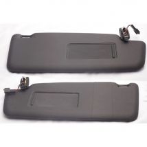 1K 8857551   1K 8857552   Schwarze blinde Sonnenblenden vorne links mit Kabel für VW Scirocco 56D