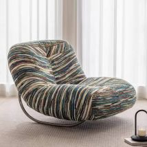 Retro-Schaukelstuhl, faules Sofa, weiches Raupensofa, Togo-Balkon, lässiger Einzelstuhl, Wohnzimmer, Internet, berühmtes Schmiedeeisen