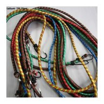 1.5M 1 Stretch Car Luggage Roof Rack Strap Hooks Elastic Bungee Cords Hooks lightweight Bikes Rope Tie