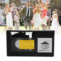 Camcorder, Kassettenadapter, Kassettenadapter, Ein-Tasten-Steuerung, einfach, batteriebetrieben, kompakt für S-VHS-C, S-VHS-Bänder