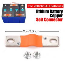 Sammelschienenverbinder Lifepo4-Batterie, flexibler Kupferanschluss, 74 mm, 3 mm, 400 A, für 280 Ah, 310 Ah, 320 Ah, Lifepo4-Batterieschutz