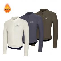 Men Winter PNS Cycling Jersey Long Sleeve WindProof Thermal Fleece Cycling Jersey Hot Warm Bicycle Clothing MTB Road Bike Shirts