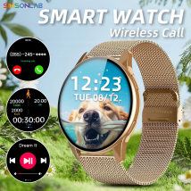 2025, NEUE Heiße Smartwatch für Männer und Frauen, kabelloser Anruf, AI-Sprachassistent, Benachrichtigungsalarm, multifunktionale Uhr, Urlaubsgeschenke