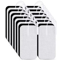 10/50 pz Fisioterapia Decine Elettrodi Per EMS Stimolatore Muscolare Terapia A Impulsi Massaggiatore Gel Conduttivo Patch Agopuntura