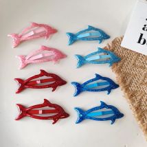 2pc Nette Delphin BB Haar Seite Clips Haarnadel Krabbe für Mädchen Frauen Kind Urlaub Party Geschenk Haar Zubehör headwear Ornament