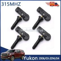 Satz (4) TPMS-Sensor für GMC Yukon 2006–2014 Yukon XL 2006–2014 Reifendrucküberwachungssensor 13586335   315 MHz