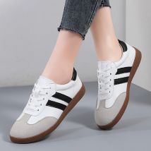 Frauen Schuhe Mode Lässig Wohnungen Vulkanisieren Schuhe Damen Outdoor Walking Turnschuhe Frauen Bequeme Klassische Schuhe Schwarz Weiß