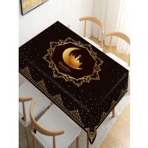 Eid Mubarak Tablecloths Ramadan Decoration 2025 Islamic Muslim Party Decor Table Ramadan Party Supplies Eid Al Adha Gift Islam