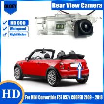 HD-Rückfahrkamera für MINI Cabrio F57 R57 / COOPER 2009 ~ 2018 Nachtsicht-Backup-Rückfahrkamera / Kennzeichenkamera