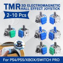 2-4 PCS TMR Solenoid Joysticks for PS4/PS5/XBOX/SWITCH PRO Controller Thumbstick Upgrade Replacement Kit Gamepad 3D Analog Sens
