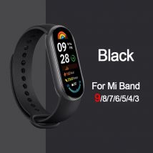 Bransoletka do Mi Band 9 10 Pasek Sportowy Silikonowy Miband8 miband 5 correa Zamienny Pasek na Nadgarstek Xiaomi Mi Band 3 5 6 4 7 8 9