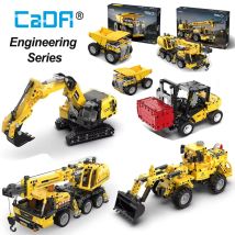 Cada 693 Pz Città WheelLoader Auto Pesante Mining Camion Building Blocks FAI DA TE Ingegneria Escavatore Mattoni Giocattolo Per I Bambini Regalo