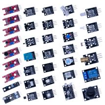 Moduli sensori 45 in 1 Starter Kit migliore di kit sensore 37in1 Kit sensore 37 in 1 UNO R3 MEGA2560 Per arduino