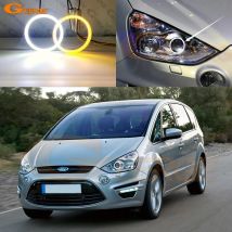 For Ford Galaxy II WA6 S-Max S Max 2006 2007 2008 2009 - 2014 Excellent Day Light Ultra Bright LED Angel Eyes Kit Halo Rings