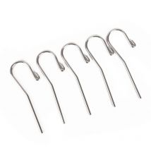 5 Teile/paket Edelstahl 2mm Dental Lip Haken Wurzel Kanal Mess Zubehör Lip Mund Haken Apex Locator Werkzeug für zahnärzte