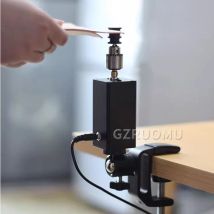Elektrische Lederkanten-Schleif-Poliermaschine, handgefertigt, DIY, pflanzlich gegerbtes Ebenholz, Polierstab, Trimmkopfschleifer