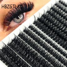 30d 40d 60d 80d gemischte Schale einzelne Wimpern 3d Russland Volumen Wimpern weiche natürliche Wimpern Nerz Wimpern Cluster falsche Wimpern
