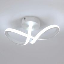 Plafoniera moderna a LED, plafoniera a LED bianco freddo 6500K 2250LM, plafoniera illuminante per camera da letto, soggiorno, sala da pranzo