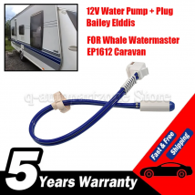 For Whale Watermaster EP1612 High Flow 12V Water Pump with Plug Caravan Water System Replacement For Bailey Elddis