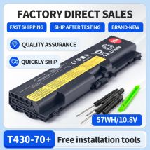 SOMI 5200mAh 57Wh Laptop-Akku 70+ Für Lenovo ThinkPad T430 T410 T410i T420 T420i T510i T520i 45N1005 45N1004 45N1001