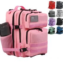 25L 45L Camping Hiking Backpack Tactical Bag Molle Patches Travel 900D Men Women Men Outdoor