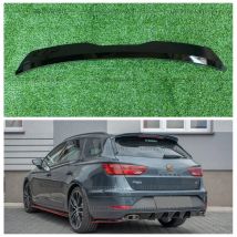 Przedłużenie spojlera dachowego do Seat Leon Mk3 Cupra ST Facelift 2017- ABS Plastikowe skrzydło bagażnika tylnego spojlera dachowego