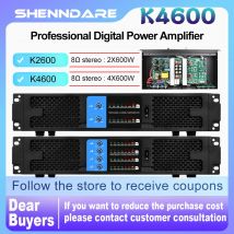 Shenndare profession eller digitaler Leistungs verstärker 2/4-Kanal-Stereoausgang Audio-Leistungs verstärker Audio-Subwoofer-Lautsprechers ystem