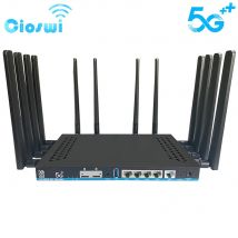 Wifi-6 5G Router podwójna karta SIM siatka 3000Mbps Openwrt DDR4 1GB 4 Gigabit LAN USB3.0 MU-MIMO 12 antena AX3000 Router wi-fi