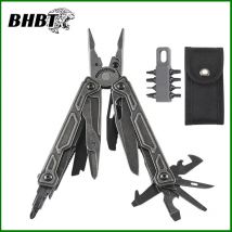 BHBT 27 in 1 Multitool Pliers Pocket Knife EDC Portable Outdoor Camping Survival Equipment Multi-Tool with Bits Set