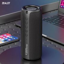 ZEALOT-S51 TWS Altoparlante Bluetooth portatile Subwoofer per basso wireless Altoparlanti esterni impermeabili Subwoof Altoparlante Box Supporto TF