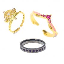 Brdwn puella magi madoka magica kaname madoka akemi homura tomoe mami cosplay ring