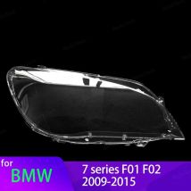 Scheinwerferabdeckung für BMW 7er F01 F02 2009–2015, transparentes Gehäuse, Frontscheinwerfer, Linsenschale, Glaslampenabdeckung