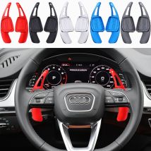 For Audi A3 S3 A5 S5 A4 S4 B9 Q7 2016-2017 TT TTS SQ5L Car  Steering Wheel Shift Paddle Shifter Extension Aluminum