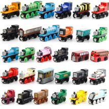 Hölzerne Thomas & Friends Züge Magnetschiene Jungenspielzeug Eisenbahn Molley Lady Diesol Oliver Donald Emily James Lerngeschenk