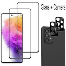 Samsung a54 A17 A16 A15 A36 A56 A55 A37 A57 fotocamera pellicola + vetro temperato per Samsung Galaxy A 52 A34 A32 A52S A53 5G Cover Samsung A52 vetro temperato Galaxy A 53 pellicola vetro Galaxy A 53
