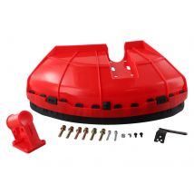 Protezione per decespugliatore da giardino Copertura protettiva per decespugliatore Multi 4 in1 Piastra di protezione per decespugliatore Parti per tosaerba