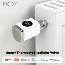 MOES Tuya Smart Wifi/ZigBee Valvola termostatica per radiatore TRV App programmabile Regolatore di temperatura remoto con Alexa GoogleHome