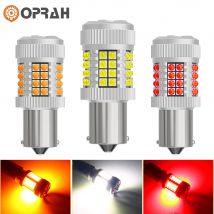 1 pz Luci Per Auto A LED Ad Alta Potenza 40*3030SMD Canbus BAU15S PY21W 1156 BA15S P21W 1157 P21/5W Lampada di Segnalazione Lampadina Freno di Coda Con Una Ventola