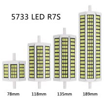Lampadina LED a Diodi R7S 220V ad Alta Luminosità, Lampada LED 78mm 118mm 135mm 189mm, Luci LED per Stanza e Casa, Lampadina LED per Faretto