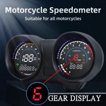Tablero Digital LED mejorado HD, medidor de RPM para motocicleta, velocímetro MPH/KMH para Brasil TITAN150 para Honda CG150 Fan150