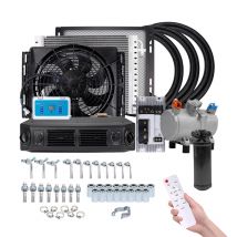Universal Automotive Auto Elektrische Klimaanlage Kompressor 12V 24V für Auto Van Street Rod Heißer