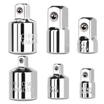 6-częściowy zestaw adapterów i reduktorów nasadek, 1/4", 3/8", 1/2" z grzechotką/zestawem