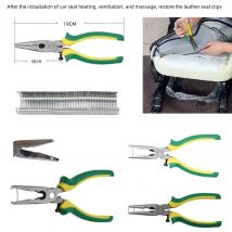 car seat replacement tool part leather seat heater ventilation DIY interior accessories Pliers Hog Rings ventilation fan draw